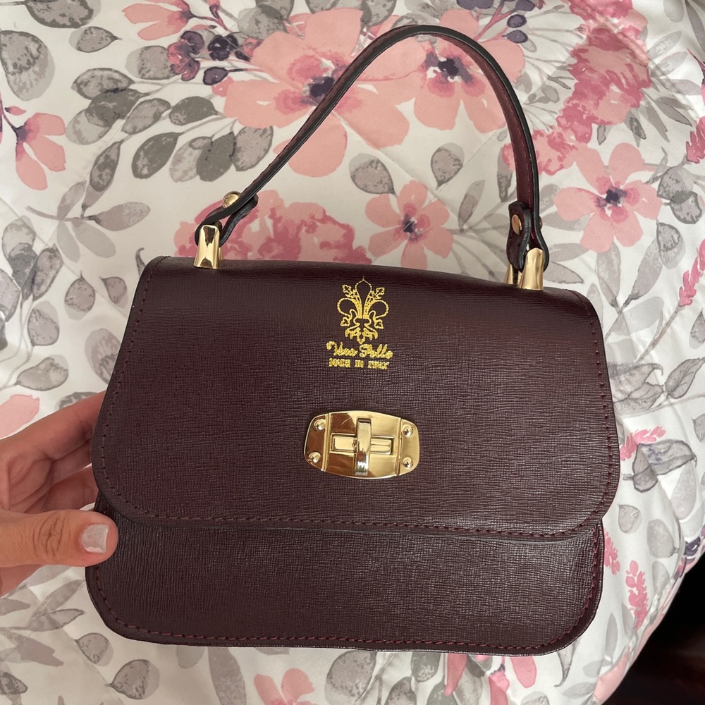 Handbag genuine leather